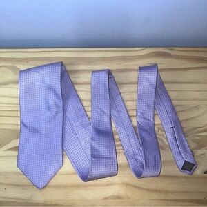 *2/$20* DKNY Lavender Perforated Silk Tie